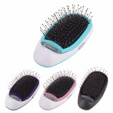 Ionic Electric Hairbrush, Portable Electric Ionic Hairbrush Negative Ions Hair Comb Brush Hair Modeling Styling Magic Hairbrush