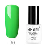 ROSALIND Gel Polish Set All For Manicure Semi Permanent Vernis top coat UV LED