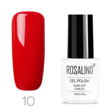 ROSALIND Gel Polish Set All For Manicure Semi Permanent Vernis top coat UV LED