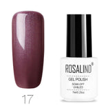 ROSALIND Gel Polish Set All For Manicure Semi Permanent Vernis top coat UV LED