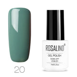 ROSALIND Gel Polish Set All For Manicure Semi Permanent Vernis top coat UV LED