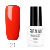 ROSALIND Gel Polish Set All For Manicure Semi Permanent Vernis top coat UV LED