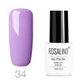 ROSALIND Gel Polish Set All For Manicure Semi Permanent Vernis top coat UV LED