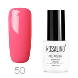 ROSALIND Gel Polish Set All For Manicure Semi Permanent Vernis top coat UV LED