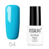 ROSALIND Gel Polish Set All For Manicure Semi Permanent Vernis top coat UV LED