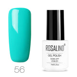 ROSALIND Gel Polish Set All For Manicure Semi Permanent Vernis top coat UV LED