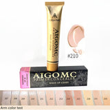 14 Colors Gold Tube Makeup Cover Base Primer Concealer Palette Makeup Base Tatoo Face