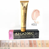 14 Colors Gold Tube Makeup Cover Base Primer Concealer Palette Makeup Base Tatoo Face