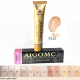 14 Colors Gold Tube Makeup Cover Base Primer Concealer Palette Makeup Base Tatoo Face