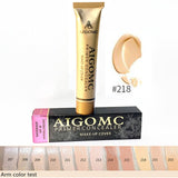 14 Colors Gold Tube Makeup Cover Base Primer Concealer Palette Makeup Base Tatoo Face