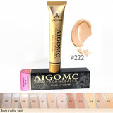 14 Colors Gold Tube Makeup Cover Base Primer Concealer Palette Makeup Base Tatoo Face