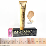 14 Colors Gold Tube Makeup Cover Base Primer Concealer Palette Makeup Base Tatoo Face