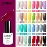 ROSALIND Gel Polish Set All For Manicure Semi Permanent Vernis top coat UV LED