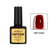 AMEIZII Top Base Coat Soak Off Gel Nail Polish UV LED